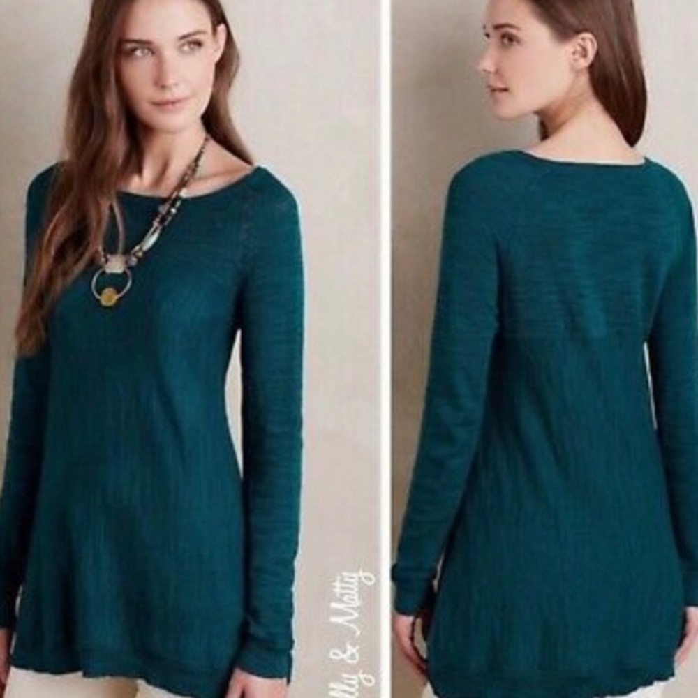 3 for $25 / ANTHRO / KNITTED & KNOTTED / LONG SLEEVE TUNIC